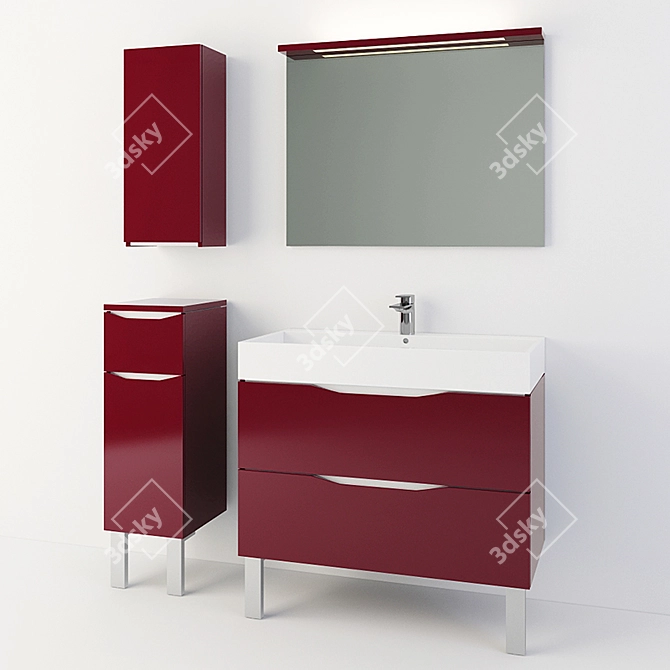 Verona Viva Furniture Set | Stylish and Functional 3D model image 2