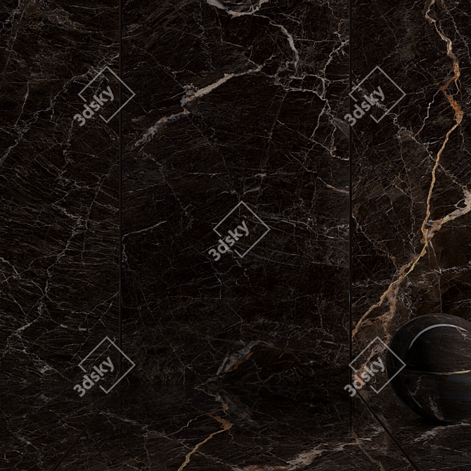 Java Brown Wall Tiles: High-Definition, Multi-Texture, Corona Material 3D model image 3