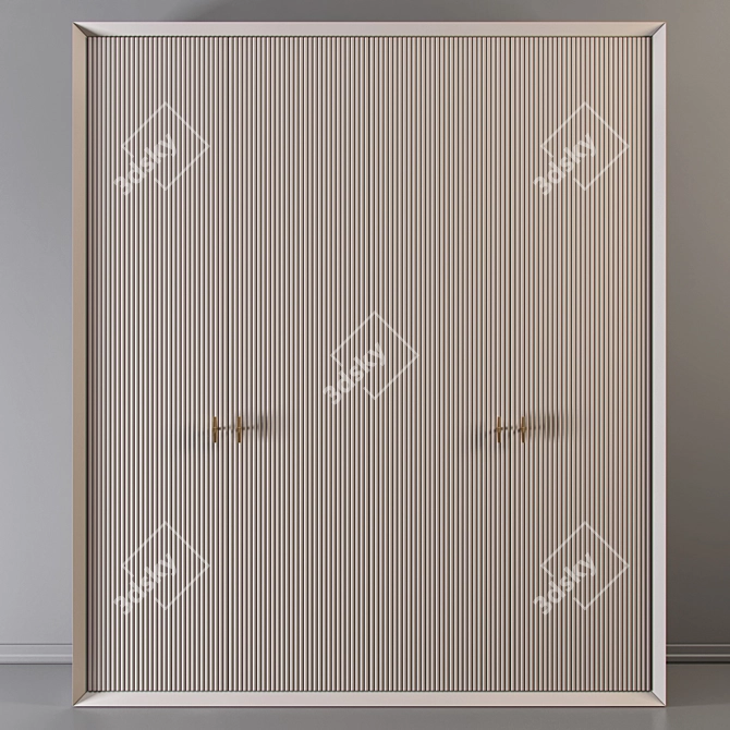 Modern Storage Solution: Cupboard 52 3D model image 3