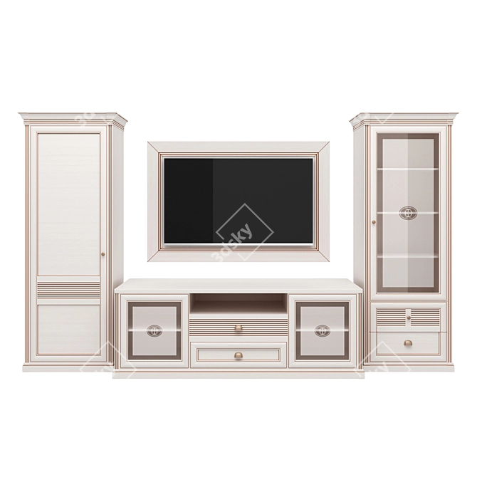 Isotta Mini 2.2 Living Room Set 3D model image 30