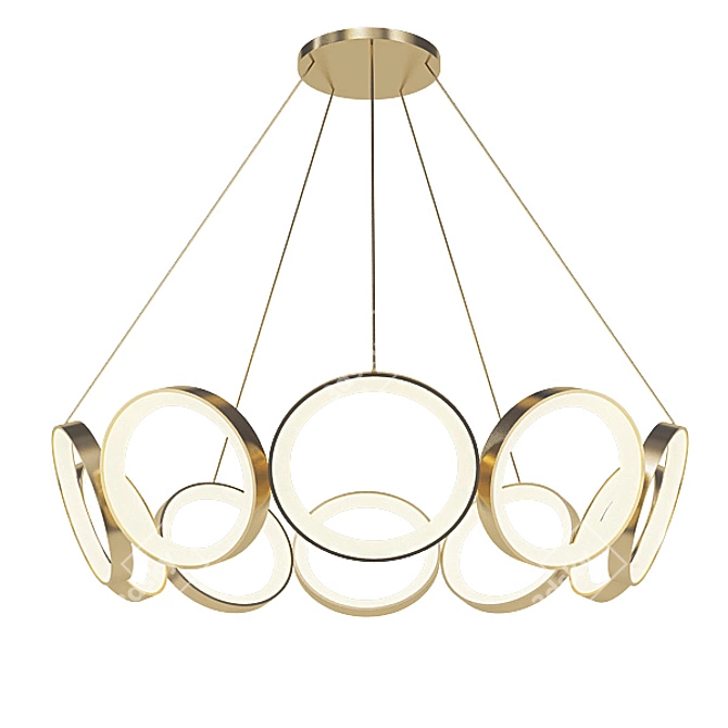 Modern Chandeliers Collection 3D model image 4