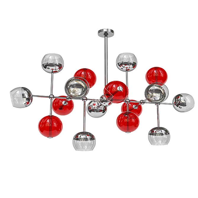 Modern Chandeliers Collection 3D model image 5