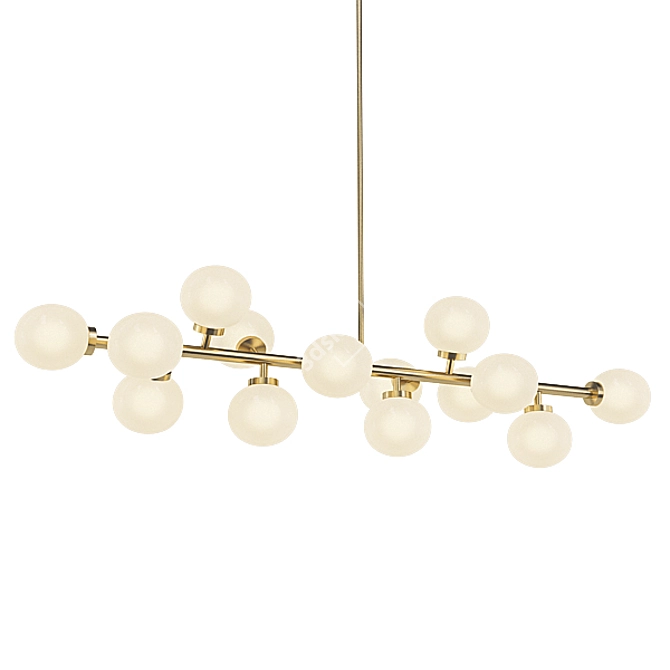 Modern Chandelier Collection 3D model image 3
