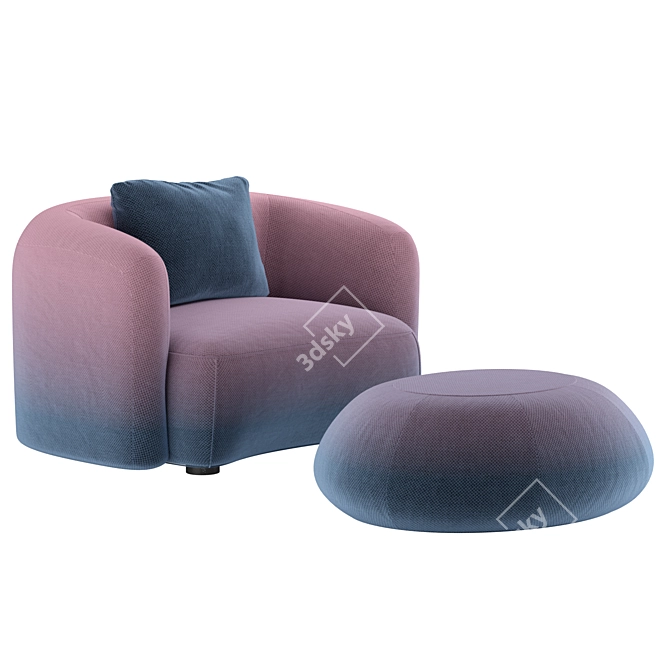 Elevate Your Comfort with Bubble Armchair 3D model image 3