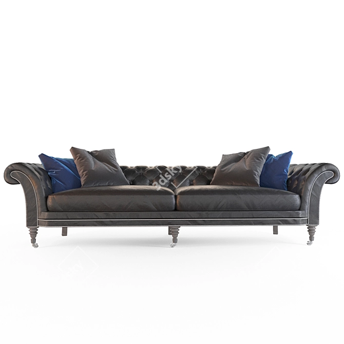 Ralph Lauren Brook Street Sofa 3D model image 8