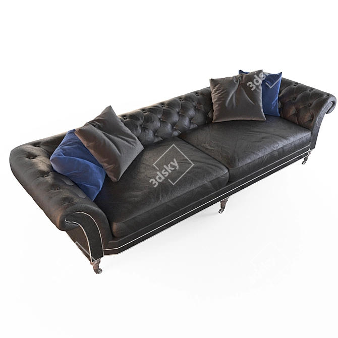 Ralph Lauren Brook Street Sofa 3D model image 10