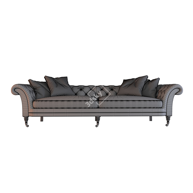 Ralph Lauren Brook Street Sofa 3D model image 11