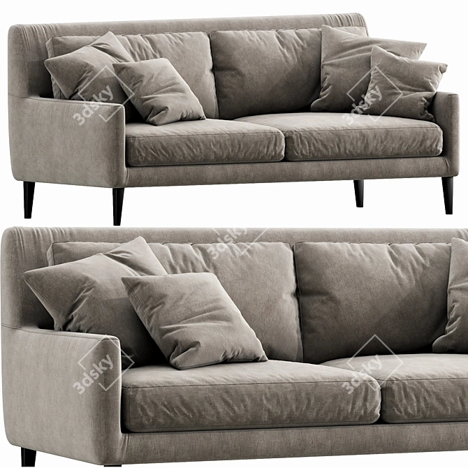Luxury Chaise Lounge - Indera Weeknd 3D model image 3