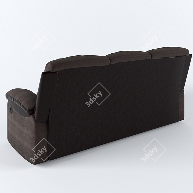 Modern 3-Seat Sofa 3D model image 2