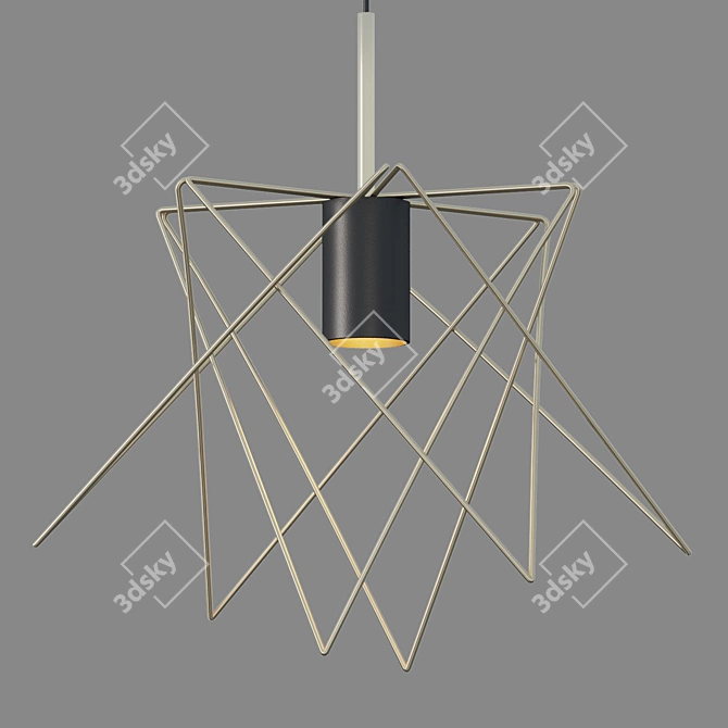 Title: Nowodvorski Gstar 8854 Pendant Light 3D model image 3