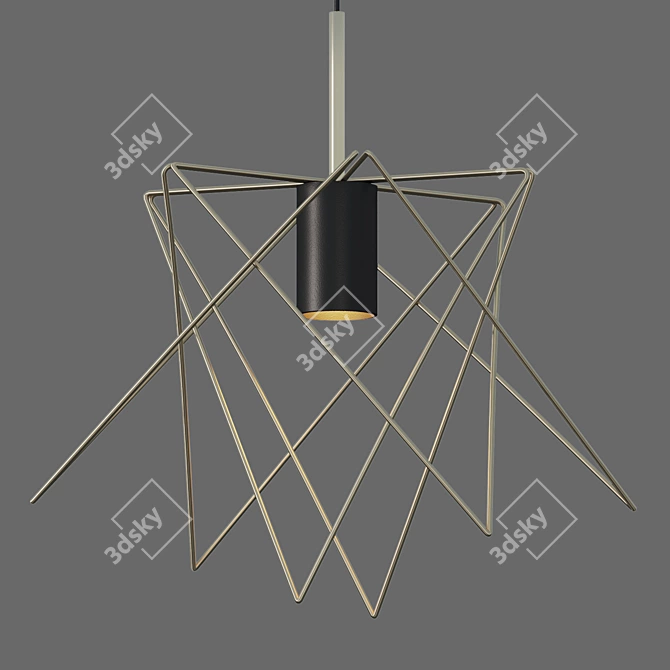 Title: Nowodvorski Gstar 8854 Pendant Light 3D model image 4