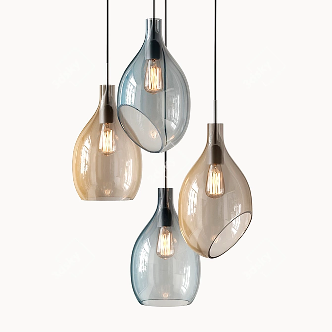 Elegant Lovisa Lighting Collection 3D model image 7