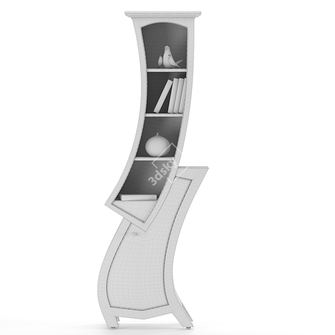 Stacked Cabinet No7 - Sleek and Stylish Storage Solution 3D model image 5