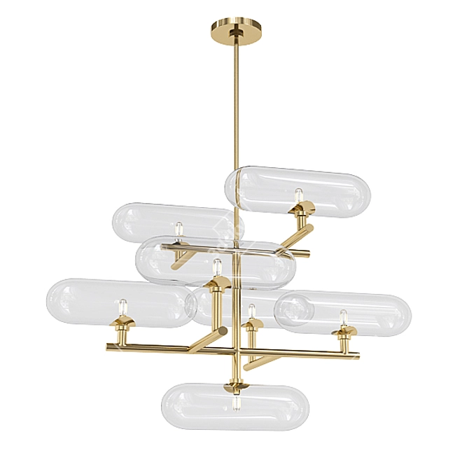 Modern Chandelier Collection 3D model image 4