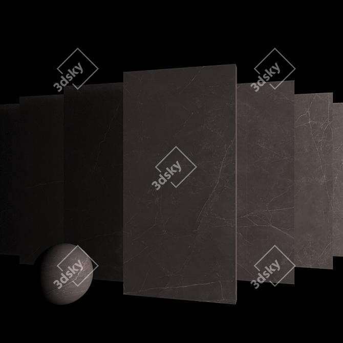 Sterlina Henna Marble Set 3D model image 3
