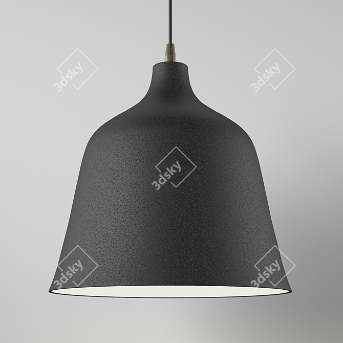 Karman T-Black Ceramic Pendant Lamps 3D model image 4