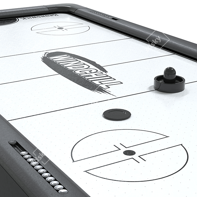 Arctic Breeze Air Hockey 3D model image 3