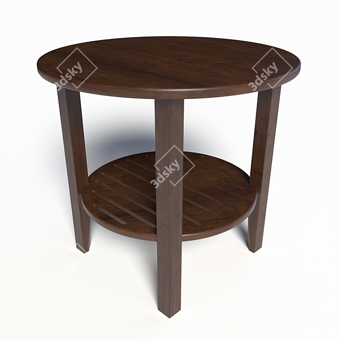 Modern Soft Light Table Set 3D model image 1