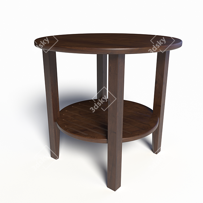 Modern Soft Light Table Set 3D model image 2