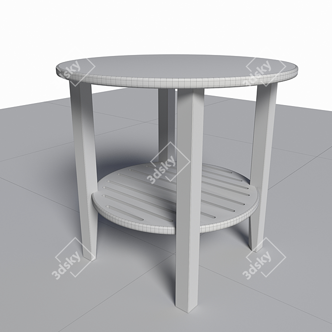 Modern Soft Light Table Set 3D model image 5