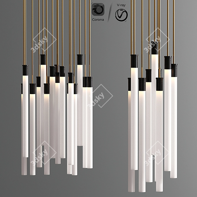 Versatile Tooby Pendant Lamp 3D model image 2