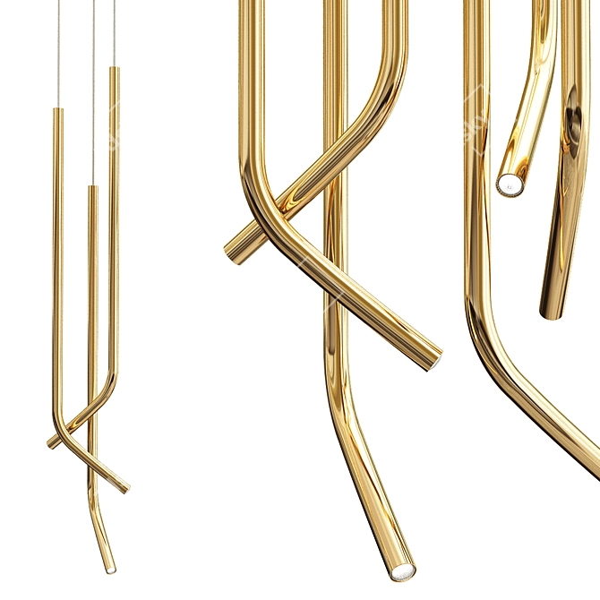 Modern Minimalist Pendant Collection 3D model image 2