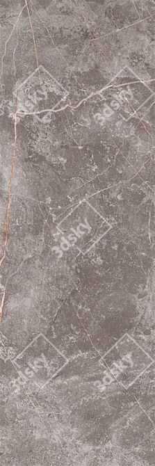 Elegant Fume Marble Wall Tiles 3D model image 4