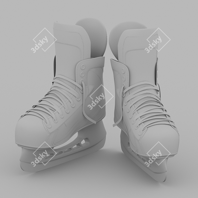 3Dmax/Vray Shoes: Perfectly Modeled & Rendered 3D model image 2