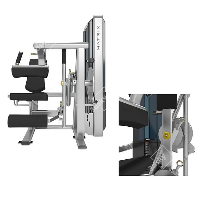 Matrix Versa Fitness Station 3D model image 2