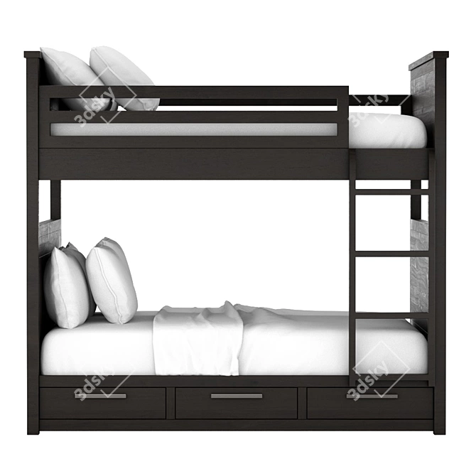 Restoration Hardware | Vaughn Bunk Bed 3D model image 4