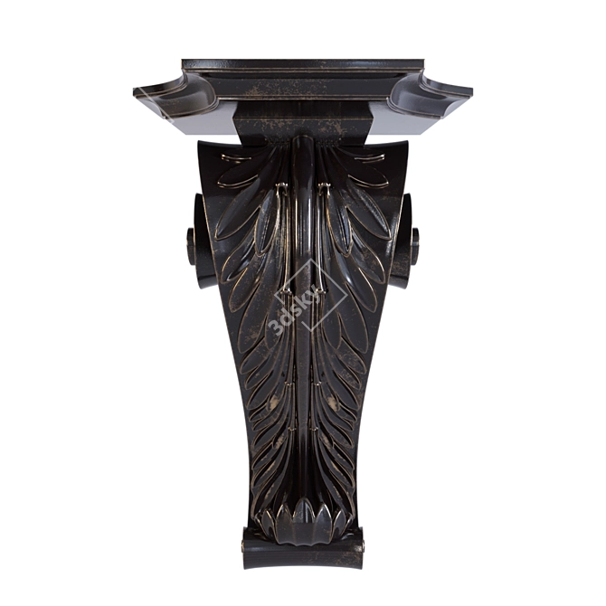 Chelini Console: Elegant and Compact 3D model image 2
