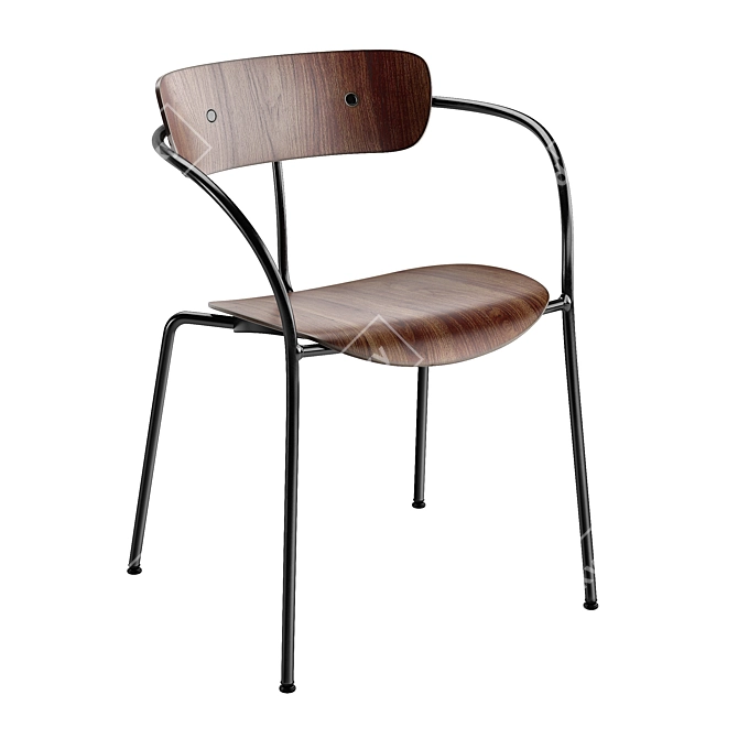Modern Pavilion AV2 Tuoli Chair 3D model image 1