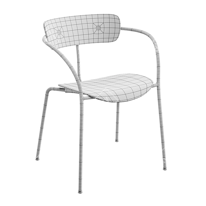 Modern Pavilion AV2 Tuoli Chair 3D model image 3