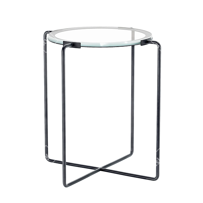 Sleek Artilleriet Side Table 3D model image 1