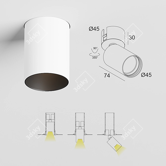 Delta Light - Stylish Illumination Choices 3D model image 2