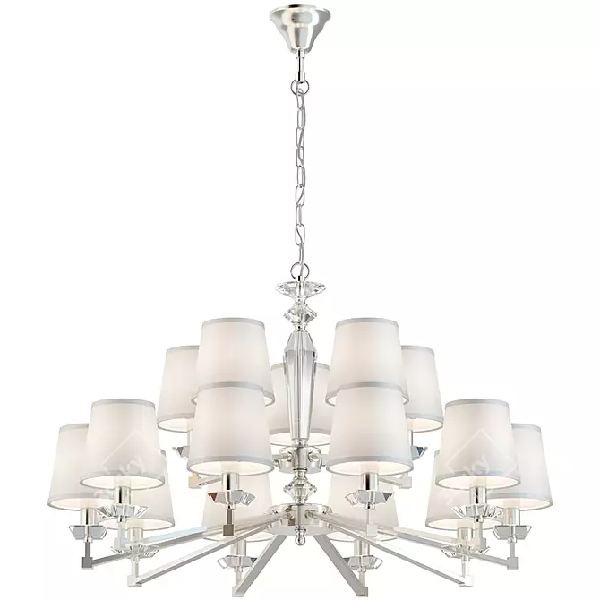 Elegant Beira Chandelier: Maytoni Classic 3D model image 1