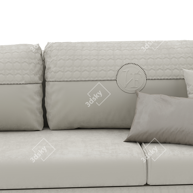 Elegant Appiani Sofa by VittoriaFrigerio 3D model image 2