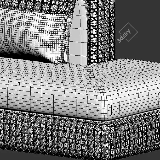 Elegant Appiani Sofa by VittoriaFrigerio 3D model image 3