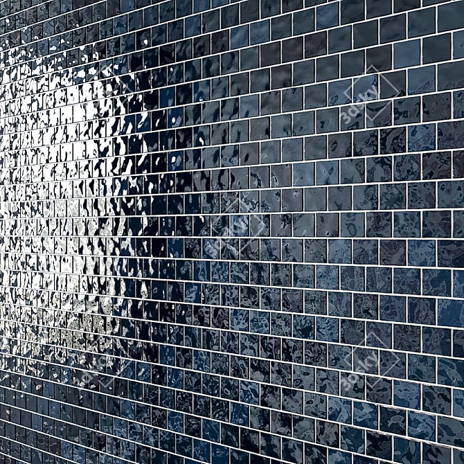 Miseno Mosaic Tiles: Diverse Designs for Distinctive Spaces 3D model image 2