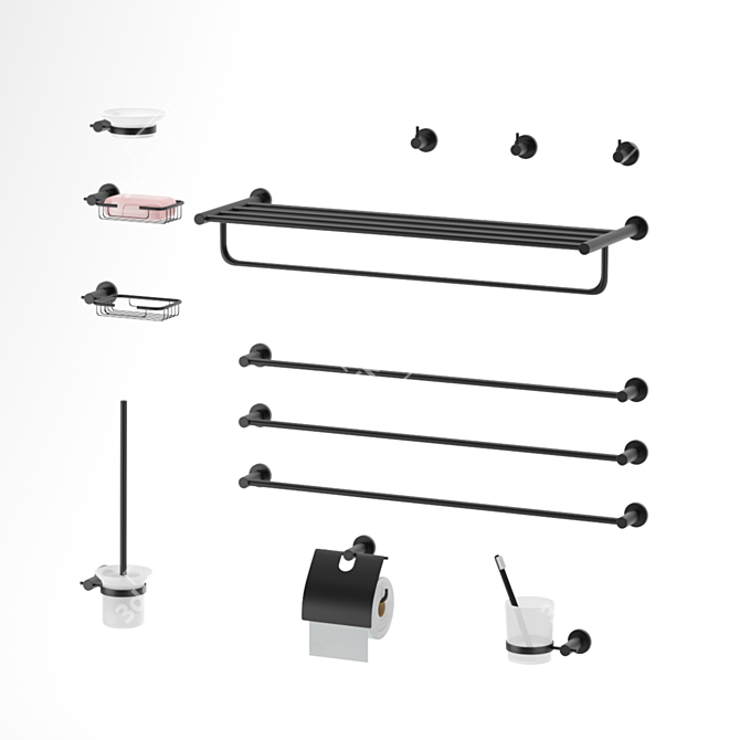 Stylish Accessories by Feramolli 3D model image 2