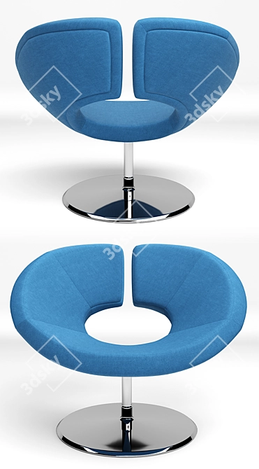 Apollo Chair: Elegant Design by Patrick Norguet 3D model image 2