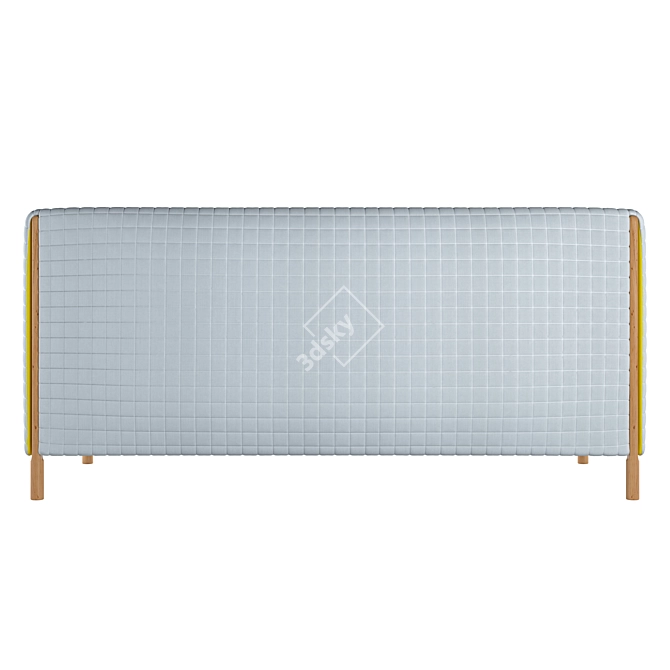 ColorForm Sofa: Stylish 2-Seat Design 3D model image 3