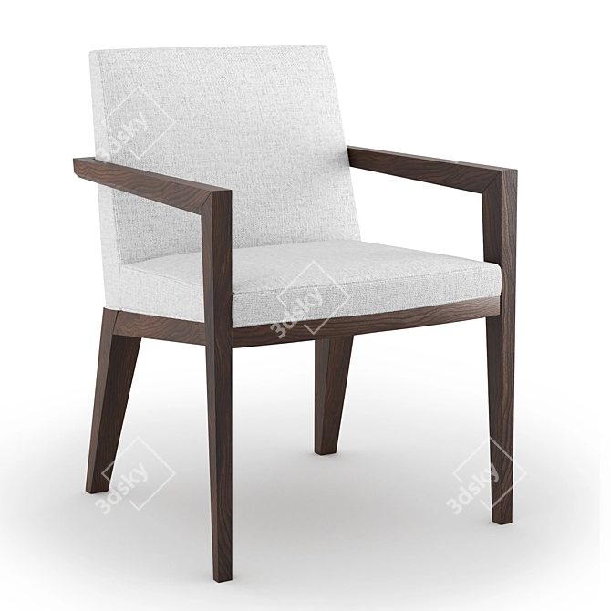 Sleek Terrah Armchair by Hellman-Chang 3D model image 9