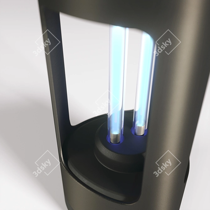 Portable UV Sterilizer Lamp 3D model image 2