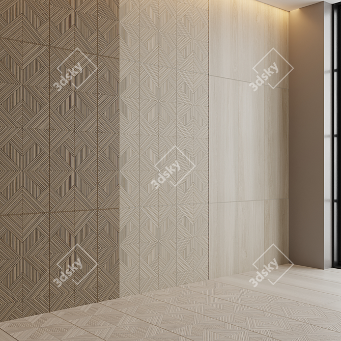 Lambro Ceramic Wall Tiles 3D model image 3