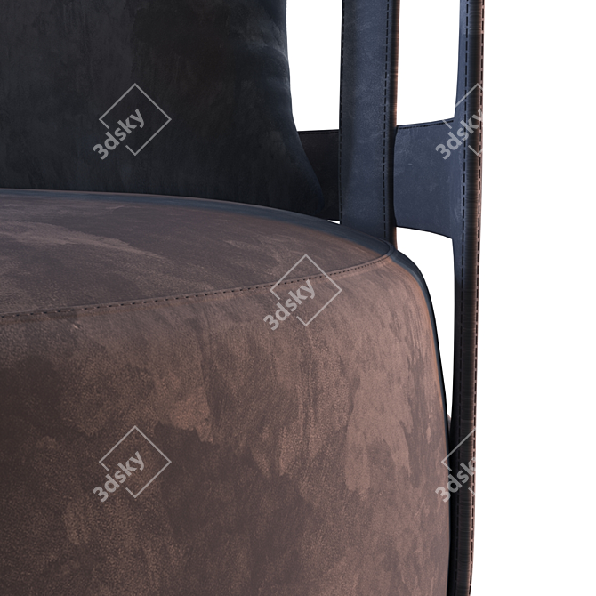 Luxury at its Finest: Rugiano BRAID Armchair 3D model image 3