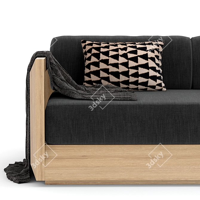 Paloma Modular Sofa Set 3D model image 2