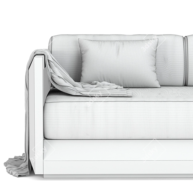 Paloma Modular Sofa Set 3D model image 3