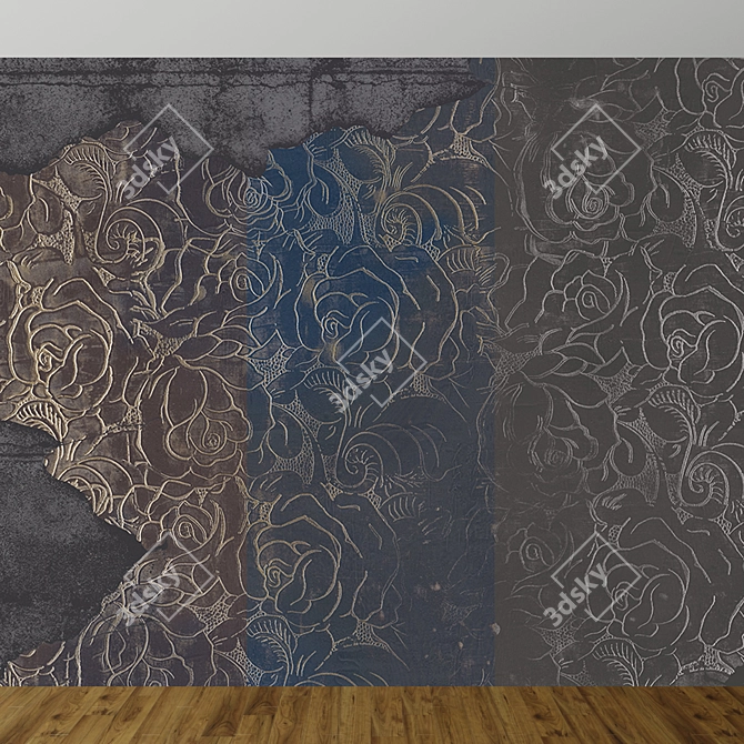 Elegantly Broken Wallpaper Collection 3D model image 4