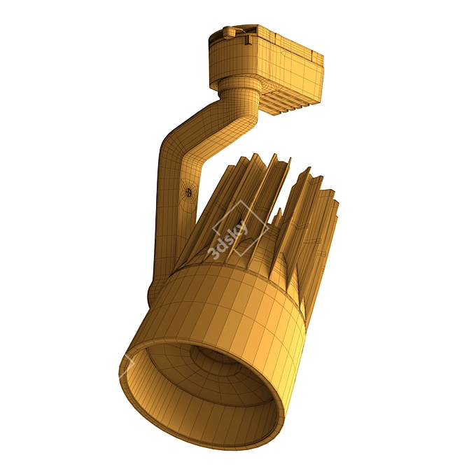 Flexible Track Light from Ancard 3D model image 2
